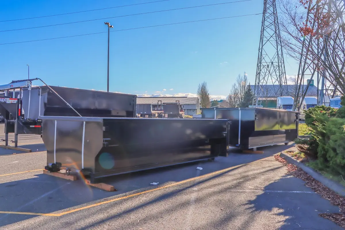 Professional dumpster rental and junk removal service in Belfast